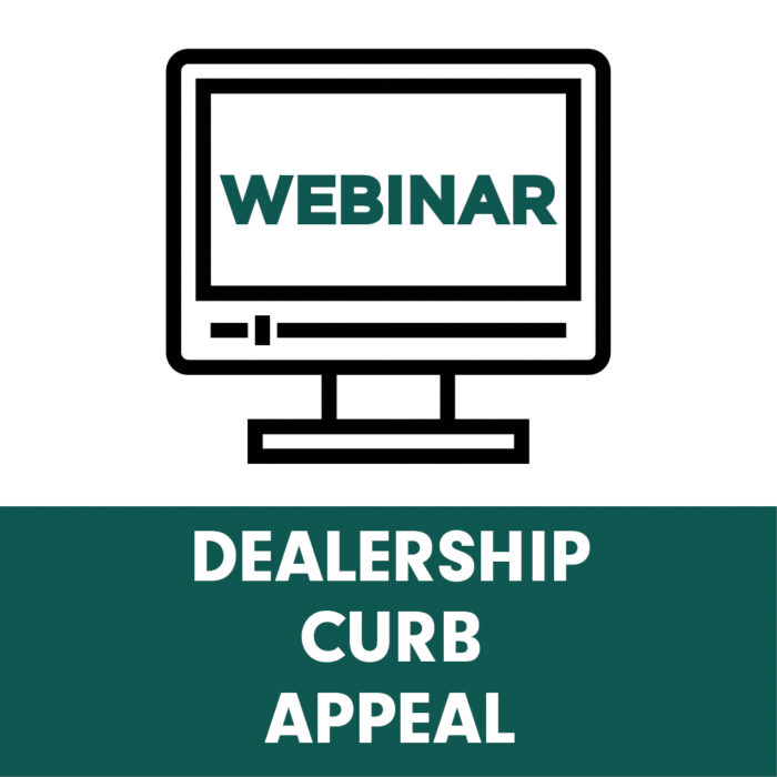 Dealership Curb Appeal Webinar