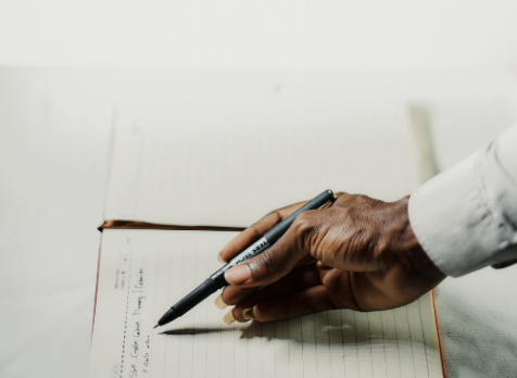 Consulting page – notebook